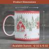 image:imageMaison d Hermine Coffee Mug with Handle Fine Bone China Mugs Pack of Two Tea Cups for Hot Beverages Cappuccino Latte Home Restaurant Gifts for Mothers day Christmas Tradition  Pack of 2 15 Ounce043  Rural Christmas  Jokkmokk