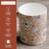 image:imageMaison d Hermine Coffee Mug with Handle Fine Bone China Mugs Pack of Two Tea Cups for Hot Beverages Cappuccino Latte Home Restaurant Gifts for Mothers day Christmas Tradition  Pack of 2 15 Ounce011  Pretty Autumn  Pretty Mono