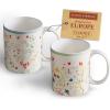 image:imageMaison d Hermine Coffee Mug with Handle Fine Bone China Mugs Pack of Two Tea Cups for Hot Beverages Cappuccino Latte Home Restaurant Gifts for Mothers day Christmas Tradition  Pack of 2 15 Ounce002  Colmar  Pack of 2