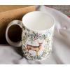 image:imageMaison d Hermine Coffee Mug with Handle Fine Bone China Mugs Pack of Two Tea Cups for Hot Beverages Cappuccino Latte Home Restaurant Gifts for Mothers day Christmas Tradition  Pack of 2 15 Ounce018  Holly Time  Pack of 2