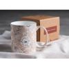 image:imageMaison d Hermine Coffee Mug with Handle Fine Bone China Mugs Pack of Two Tea Cups for Hot Beverages Cappuccino Latte Home Restaurant Gifts for Mothers day Christmas Tradition  Pack of 2 15 Ounce011  Pretty Autumn  Pretty Mono