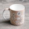 image:imageMaison d Hermine Coffee Mug with Handle Fine Bone China Mugs Pack of Two Tea Cups for Hot Beverages Cappuccino Latte Home Restaurant Gifts for Mothers day Christmas Tradition  Pack of 2 15 Ounce011  Pretty Autumn  Mono Autumn