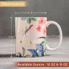image:imageMaison d Hermine Coffee Mug with Handle Fine Bone China Mugs Pack of Two Tea Cups for Hot Beverages Cappuccino Latte Home Restaurant Gifts for Mothers day Christmas Tradition  Pack of 2 15 Ounce026  Canne  Fargesia