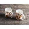 image:imageMaison d Hermine Coffee Mug with Handle Fine Bone China Mugs Pack of Two Tea Cups for Hot Beverages Cappuccino Latte Home Restaurant Gifts for Mothers day Christmas Tradition  Pack of 2 15 Ounce006  SousBois  Pack of 2