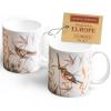 image:imageMaison d Hermine Coffee Mug with Handle Fine Bone China Mugs Pack of Two Tea Cups for Hot Beverages Cappuccino Latte Home Restaurant Gifts for Mothers day Christmas Tradition  Pack of 2 15 Ounce025  Meadow Florals  Beige  Pack of 2