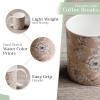 image:imageMaison d Hermine Coffee Mug with Handle Fine Bone China Mugs Pack of Two Tea Cups for Hot Beverages Cappuccino Latte Home Restaurant Gifts for Mothers day Christmas Tradition  Pack of 2 15 Ounce011  Pretty Autumn  Pretty Mono