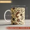 image:imageMaison d Hermine Coffee Mug with Handle Fine Bone China Mugs Pack of Two Tea Cups for Hot Beverages Cappuccino Latte Home Restaurant Gifts for Mothers day Christmas Tradition  Pack of 2 15 Ounce035  Lakshmi  Arum