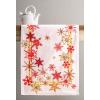 image:imageMaison d Hermine Table Runner 100 Cotton Double Layer Table Runners 72 inches Long for Thanksgiving Christmas Decorations Home Kitchen Dining Party Wedding Crystal Star 145 x 72