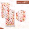 image:imageMaison d Hermine Table Runner 100 Cotton Double Layer Table Runners 72 inches Long for Thanksgiving Christmas Decorations Home Kitchen Dining Party Wedding Crystal Star 145 x 72