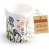 image:imageMaison d Hermine Coffee Mug with Handle Fine Bone China Mugs Pack of Two Tea Cups for Hot Beverages Cappuccino Latte Home Restaurant Gifts for Mothers day Christmas Tradition  Pack of 2 15 Ounce001  Fleurs De Mai  Floral