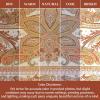 image:imageMaison d Hermine Table Cloth Rectangle Table 100 Cotton 70 x 140 Inches Fall Tablecloth Reusable Everyday Use for Thanksgiving Christmas Decorations Dining Farmhouse Party Kashmir Paisley