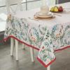 image:imageMaison d Hermine Table Cloth Rectangle Table 100 Cotton 70 x 140 Inches Fall Tablecloth Reusable Everyday Use for Thanksgiving Christmas Decorations Dining Farmhouse Party Holly Time