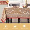 image:imageMaison d Hermine Table Cloth Rectangle Table 100 Cotton 70 x 140 Inches Fall Tablecloth Reusable Everyday Use for Thanksgiving Christmas Decorations Dining Farmhouse Party Kashmir Paisley