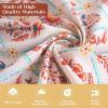 image:imageMaison d Hermine Table Cloth Rectangle Table 100 Cotton 70 x 140 Inches Fall Tablecloth Reusable Everyday Use for Thanksgiving Christmas Decorations Dining Farmhouse Party Romane