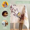 image:imageMaison d Hermine Table Cloth Rectangle Table 100 Cotton 70 x 140 Inches Fall Tablecloth Reusable Everyday Use for Thanksgiving Christmas Decorations Dining Farmhouse Party Equinoxe  Beige