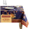 image:imageMaison d Hermine Table Cloth Rectangle Table 100 Cotton 70 x 140 Inches Fall Tablecloth Reusable Everyday Use for Thanksgiving Christmas Decorations Dining Farmhouse Party Kelim  Infinity