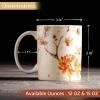 image:imageMaison d Hermine Coffee Mug with Handles Fine Bone China Mugs Pack of One Tea Cups for Hot Beverages Cappuccino Latte Home Restaurant Hotel Spring Summer Summer Floral  Cornflower 12 Ounce016  Kelim  Prairie Pack of 2