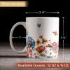 image:imageMaison d Hermine Coffee Mug with Handles Fine Bone China Mugs Pack of One Tea Cups for Hot Beverages Cappuccino Latte Home Restaurant Hotel Spring Summer Summer Floral  Cornflower 12 Ounce021  Happy Florals  High Summer Its Summer