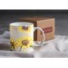 image:imageMaison d Hermine Coffee Mug with Handles Fine Bone China Mugs Pack of One Tea Cups for Hot Beverages Cappuccino Latte Home Restaurant Hotel Spring Summer Summer Floral  Cornflower 12 Ounce010  Candice  Tournesol