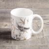 image:imageMaison d Hermine Coffee Mug with Handles Fine Bone China Mugs Pack of One Tea Cups for Hot Beverages Cappuccino Latte Home Restaurant Hotel Spring Summer Summer Floral  Cornflower 12 Ounce022  Meadow Florals  Brown Meadow Mornings