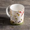 image:imageMaison d Hermine Coffee Mug with Handles Fine Bone China Mugs Pack of One Tea Cups for Hot Beverages Cappuccino Latte Home Restaurant Hotel Spring Summer Summer Floral  Cornflower 12 Ounce006  SousBois  SousBois