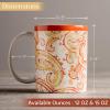 image:imageMaison d Hermine Coffee Mug with Handles Fine Bone China Mugs Pack of One Tea Cups for Hot Beverages Cappuccino Latte Home Restaurant Hotel Spring Summer Summer Floral  Cornflower 12 Ounce027  Palatial Paisley  Paisley Autumn