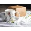 image:imageMaison d Hermine Coffee Mug with Handles Fine Bone China Mugs Pack of One Tea Cups for Hot Beverages Cappuccino Latte Home Restaurant Hotel Spring Summer Summer Floral  Cornflower 12 Ounce001  Fleurs De Mai  Prairie