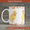 image:imageMaison d Hermine Coffee Mug with Handles Fine Bone China Mugs Pack of One Tea Cups for Hot Beverages Cappuccino Latte Home Restaurant Hotel Spring Summer Summer Floral  Cornflower 12 Ounce041  Ducklings In Spring  Pack of 2