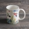 image:imageMaison d Hermine Coffee Mug with Handles Fine Bone China Mugs Pack of One Tea Cups for Hot Beverages Cappuccino Latte Home Restaurant Hotel Spring Summer Summer Floral  Cornflower 12 Ounce005  Tropiques  Colibris