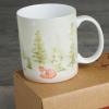 image:imageMaison d Hermine Coffee Mug with Handles Fine Bone China Mugs Pack of One Tea Cups for Hot Beverages Cappuccino Latte Home Restaurant Hotel Spring Summer Summer Floral  Cornflower 12 Ounce044  Winter Morning  Veluwezoom