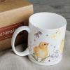image:imageMaison d Hermine Coffee Mug with Handles Fine Bone China Mugs Pack of One Tea Cups for Hot Beverages Cappuccino Latte Home Restaurant Hotel Spring Summer Summer Floral  Cornflower 12 Ounce042  Easter Zest  Chicks