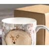 image:imageMaison d Hermine Coffee Mug with Handles Fine Bone China Mugs Pack of One Tea Cups for Hot Beverages Cappuccino Latte Home Restaurant Hotel Spring Summer Summer Floral  Cornflower 12 Ounce019  Mountain Life  Winteralp