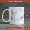 image:imageMaison d Hermine Coffee Mug with Handles Fine Bone China Mugs Pack of One Tea Cups for Hot Beverages Cappuccino Latte Home Restaurant Hotel Spring Summer Summer Floral  Cornflower 12 Ounce042  Easter Zest  Rabbits