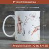 image:imageMaison d Hermine Coffee Mug with Handles Fine Bone China Mugs Pack of One Tea Cups for Hot Beverages Cappuccino Latte Home Restaurant Hotel Spring Summer Summer Floral  Cornflower 12 Ounce042  Easter Zest  Rabbits