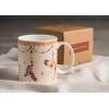 image:imageMaison d Hermine Coffee Mug with Handles Fine Bone China Mugs Pack of One Tea Cups for Hot Beverages Cappuccino Latte Home Restaurant Hotel Spring Summer Summer Floral  Cornflower 12 Ounce012  Ibiza  Beige  Rose
