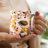 image:imageMaison d Hermine Coffee Mug with Handles Fine Bone China Mugs Pack of One Tea Cups for Hot Beverages Cappuccino Latte Home Restaurant Hotel Spring Summer Summer Floral  Cornflower 12 Ounce006  SousBois  Pack of 2