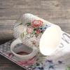 image:imageMaison d Hermine Coffee Mug with Handles Fine Bone China Mugs Pack of One Tea Cups for Hot Beverages Cappuccino Latte Home Restaurant Hotel Spring Summer Summer Floral  Cornflower 12 Ounce008  Champ De Mars  Dotty