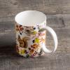 image:imageMaison d Hermine Coffee Mug with Handles Fine Bone China Mugs Pack of One Tea Cups for Hot Beverages Cappuccino Latte Home Restaurant Hotel Spring Summer Summer Floral  Cornflower 12 Ounce006  SousBois  Foret