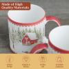 image:imageMaison d Hermine Coffee Mug with Handles Fine Bone China Mugs Pack of One Tea Cups for Hot Beverages Cappuccino Latte Home Restaurant Hotel Spring Summer Summer Floral  Cornflower 12 Ounce043  Rural Christmas  Jokkmokk