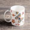 image:imageMaison d Hermine Coffee Mug with Handles Fine Bone China Mugs Pack of One Tea Cups for Hot Beverages Cappuccino Latte Home Restaurant Hotel Spring Summer Summer Floral  Cornflower 12 Ounce021  Happy Florals  High Summer Butterfliess