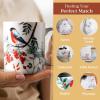 image:imageMaison d Hermine Coffee Mug with Handles Fine Bone China Mugs Pack of One Tea Cups for Hot Beverages Cappuccino Latte Home Restaurant Hotel Spring Summer Summer Floral  Cornflower 12 Ounce015  Morzine  Morzine