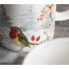 image:imageMaison d Hermine Coffee Mug with Handles Fine Bone China Mugs Pack of One Tea Cups for Hot Beverages Cappuccino Latte Home Restaurant Hotel Spring Summer Summer Floral  Cornflower 12 Ounce015  Morzine  Pack of 2