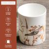 image:imageMaison d Hermine Coffee Mug with Handles Fine Bone China Mugs Pack of One Tea Cups for Hot Beverages Cappuccino Latte Home Restaurant Hotel Spring Summer Summer Floral  Cornflower 12 Ounce025  Meadow Florals Beige  Meadow Sunrise