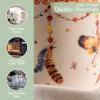 image:imageMaison d Hermine Coffee Mug with Handles Fine Bone China Mugs Pack of One Tea Cups for Hot Beverages Cappuccino Latte Home Restaurant Hotel Spring Summer Summer Floral  Cornflower 12 Ounce012  Ibiza  Beige  Feather