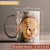 image:imageMaison d Hermine Coffee Mug with Handles Fine Bone China Mugs Pack of One Tea Cups for Hot Beverages Cappuccino Latte Home Restaurant Hotel Spring Summer Summer Floral  Cornflower 12 Ounce019  Mountain Life  Pack of 2