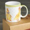 image:imageMaison d Hermine Coffee Mug with Handles Fine Bone China Mugs Pack of One Tea Cups for Hot Beverages Cappuccino Latte Home Restaurant Hotel Spring Summer Summer Floral  Cornflower 12 Ounce041  Ducklings In Spring  Happy Ducklings