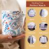 image:imageMaison d Hermine Coffee Mug with Handles Fine Bone China Mugs Pack of One Tea Cups for Hot Beverages Cappuccino Latte Home Restaurant Hotel Spring Summer Summer Floral  Cornflower 12 Ounce036  Indian Floral  Paisley