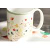 image:imageMaison d Hermine Coffee Mug with Handles Fine Bone China Mugs Pack of One Tea Cups for Hot Beverages Cappuccino Latte Home Restaurant Hotel Spring Summer Summer Floral  Cornflower 12 Ounce002  Colmar  Green