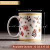 image:imageMaison d Hermine Coffee Mug with Handles Fine Bone China Mugs Pack of One Tea Cups for Hot Beverages Cappuccino Latte Home Restaurant Hotel Spring Summer Summer Floral  Cornflower 12 Ounce009  Happy Florals  Sweety Summer Morning