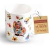 image:imageMaison d Hermine Coffee Mug with Handles Fine Bone China Mugs Pack of One Tea Cups for Hot Beverages Cappuccino Latte Home Restaurant Hotel Spring Summer Summer Floral  Cornflower 12 Ounce021  Happy Florals  High Summer Butterfliess